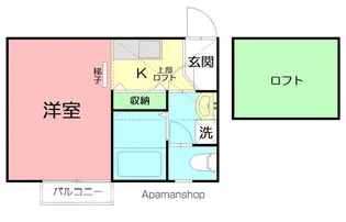 エアル湘南【2階】の間取り