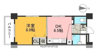 レガシィ21【5階】の間取り