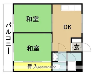 レジデンス601【205号室】の間取り