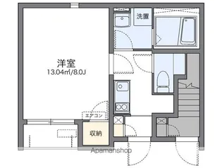 レオネクスト笹木野【102号室】の間取り