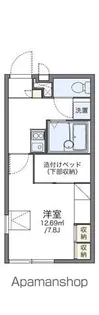 レオパレスCAMELLIA【201号室】の間取り