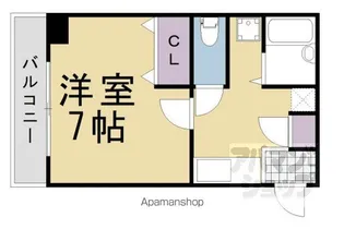 グラデーション【4B号室】の間取り