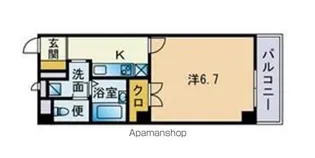 アンプルールフェールFelice【2階】の間取り