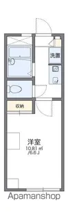 レオパレス田園1【2階】の間取り
