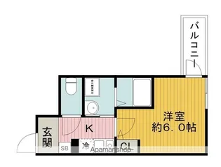 エスパシオ本町【2階】の間取り