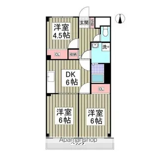 ガーデンヒルズ【2階】の間取り