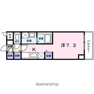 パークサイド砂山【2階】の間取り