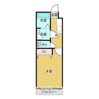 TOP HOUSE羽津2【102号室】の間取り