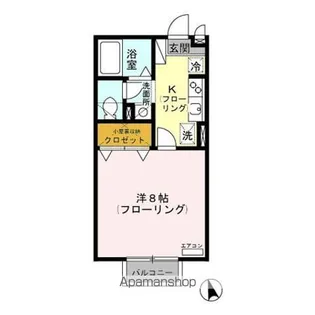 エクセレントタウン・村井 A【A206号室】の間取り