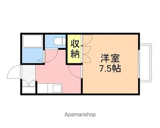 リバプール【102号室】の間取り