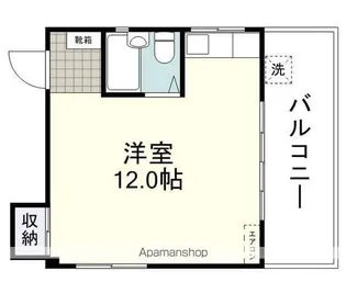 ウエストピア33【402号室】の間取り