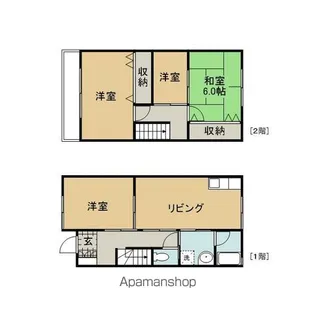 フォレスト・ヒル【2階】の間取り