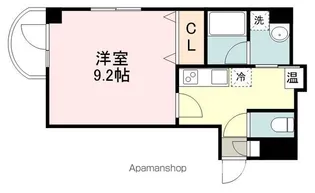 SEALS二日町【7階】の間取り