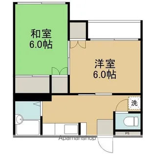 Mヒルズ清水町【2階】の間取り