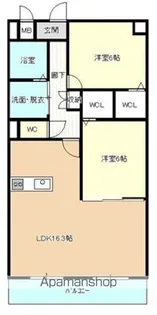 SOLANA【4階】の間取り