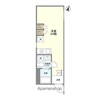 ザ・レジデンス駒沢大学【2階】の間取り