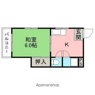 シティベール大池【3階】の間取り