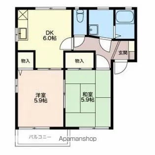 セフィーラ小島ⅡB棟【1階】の間取り