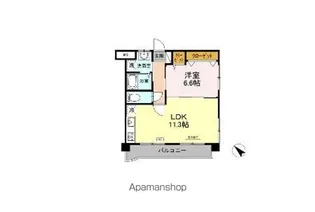 大神第6ビル【2階】の間取り