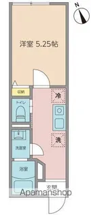 カインドネス井の頭公園【103号室号室】の間取り