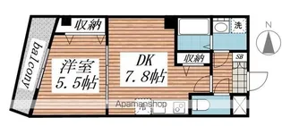 ゴールドスター【3階】の間取り