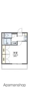 レオパレスリバティー1【205号室】の間取り