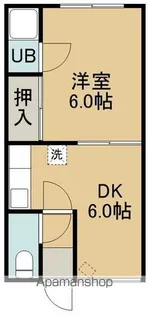 イズミハイツ【11号室】の間取り
