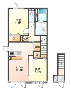 GREMONARCHS【2階】の間取り