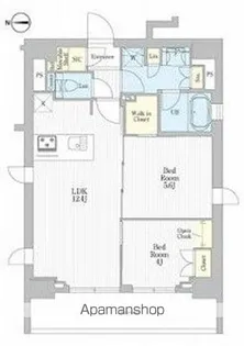 REFRAME 5 IRIYA【11階】の間取り