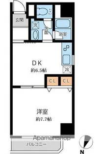 オーキッドレジデンス千葉中央【5階】の間取り