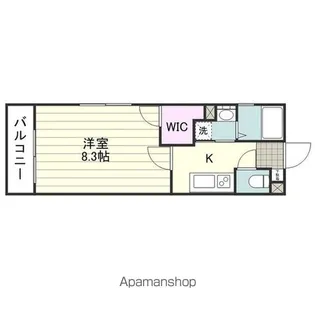 アーデルメゾン【109号室】の間取り