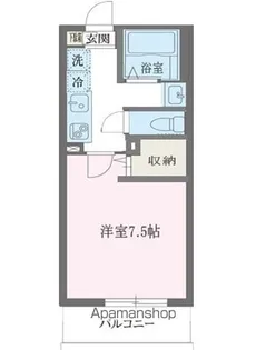 エルスタンザ東綾瀬DEUX【3階】の間取り