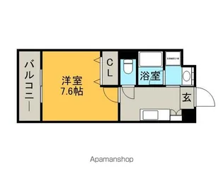 アンビシャス江﨑【3階】の間取り