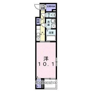 アベニールヒルズ【3階】の間取り