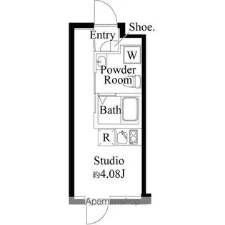 ファーヴァル代々木上原【2階】の間取り