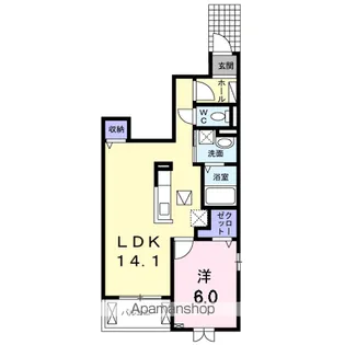 アイリスⅠ【1階】の間取り