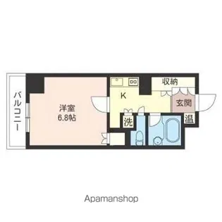 LASANTE川崎【11階】の間取り
