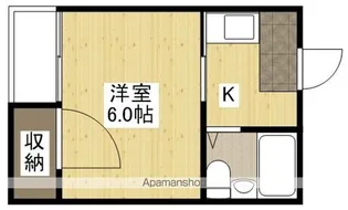 モリシンビル【301NG号室】の間取り