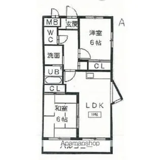 OYA HIGHTS【1階】の間取り