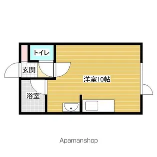 シティハイツ【1階】の間取り