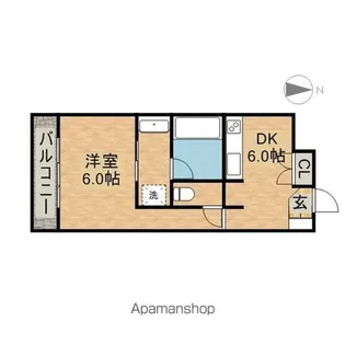 グラン・アベニュー栄【7階】の間取り