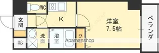 WOB UMEDA【2階】の間取り