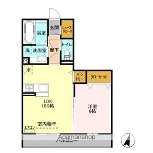 MOTOWN HOUSE(モータウンハウス)【2階】の間取り
