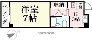 アーバンヒム【202号室】の間取り