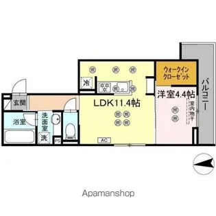 CasaPino【2階】の間取り