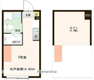 ANGE MAISON【2階】の間取り
