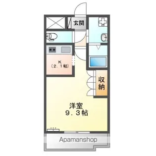 ルミエール【1階】の間取り