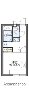 レオパレスSAKURAⅡ【2階】の間取り