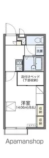 レオパレスフローラMK【2階】の間取り