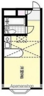 PACEⅡ【105号室】の間取り